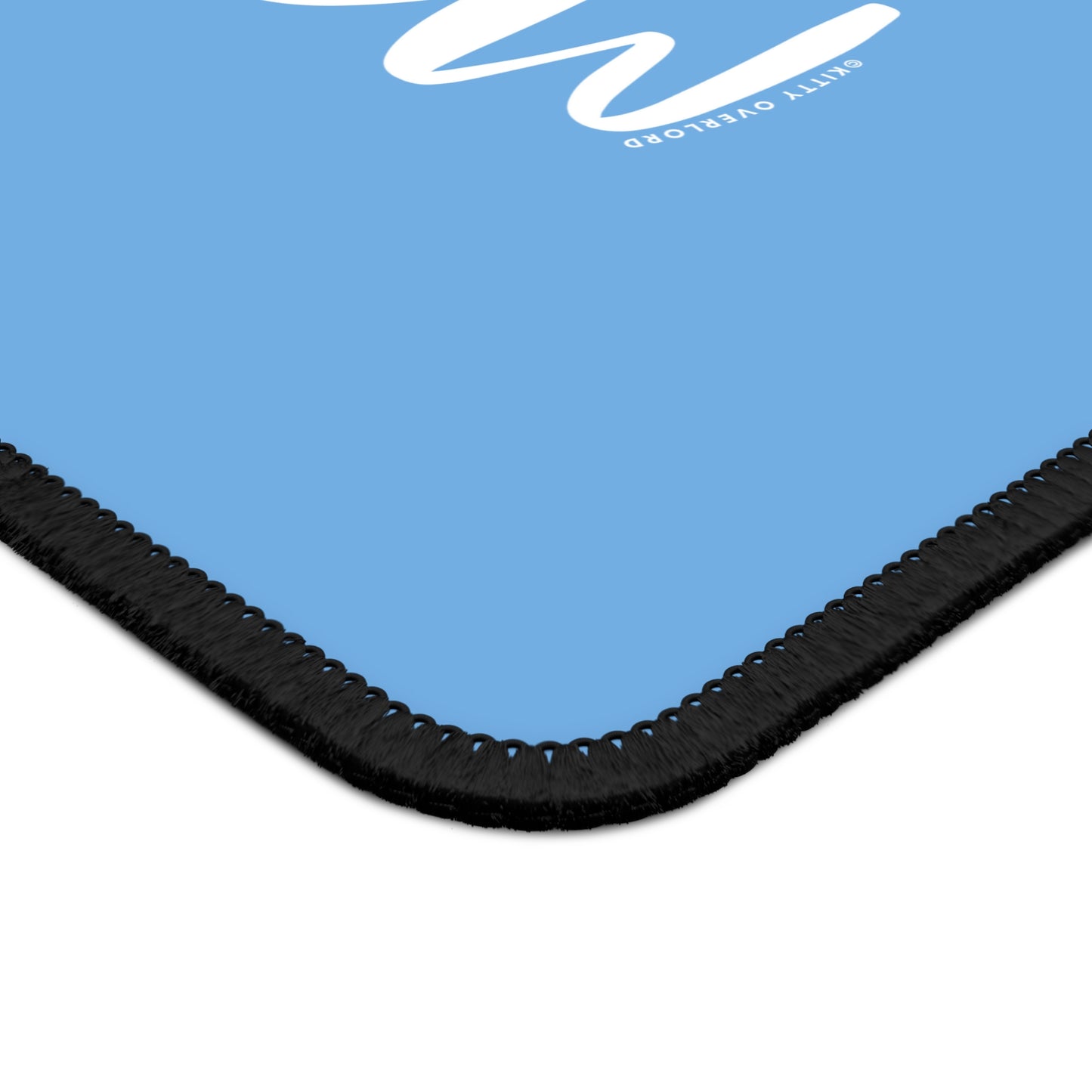 You Had Me At Meow Mousepad (blue)