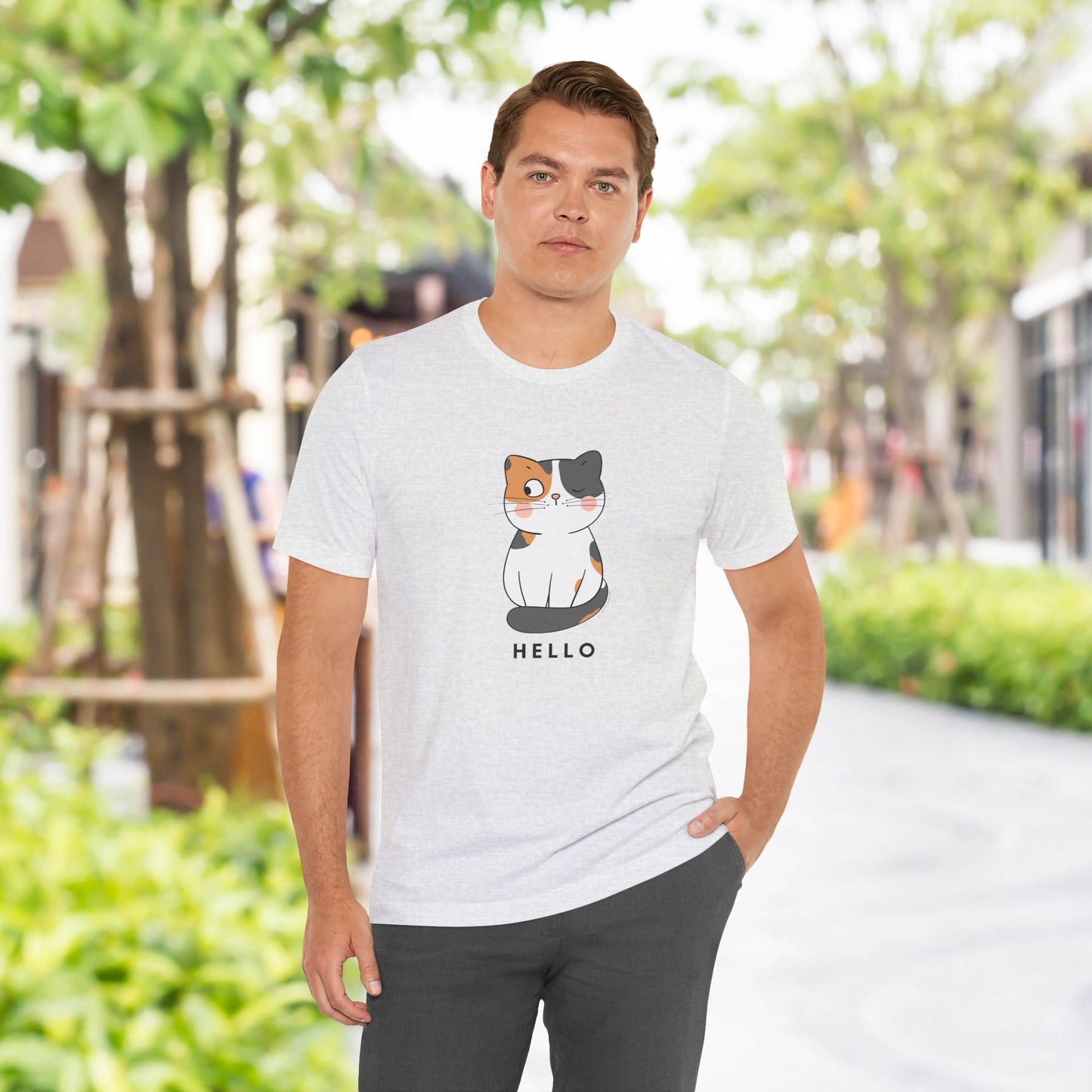 Hello Calico Tee