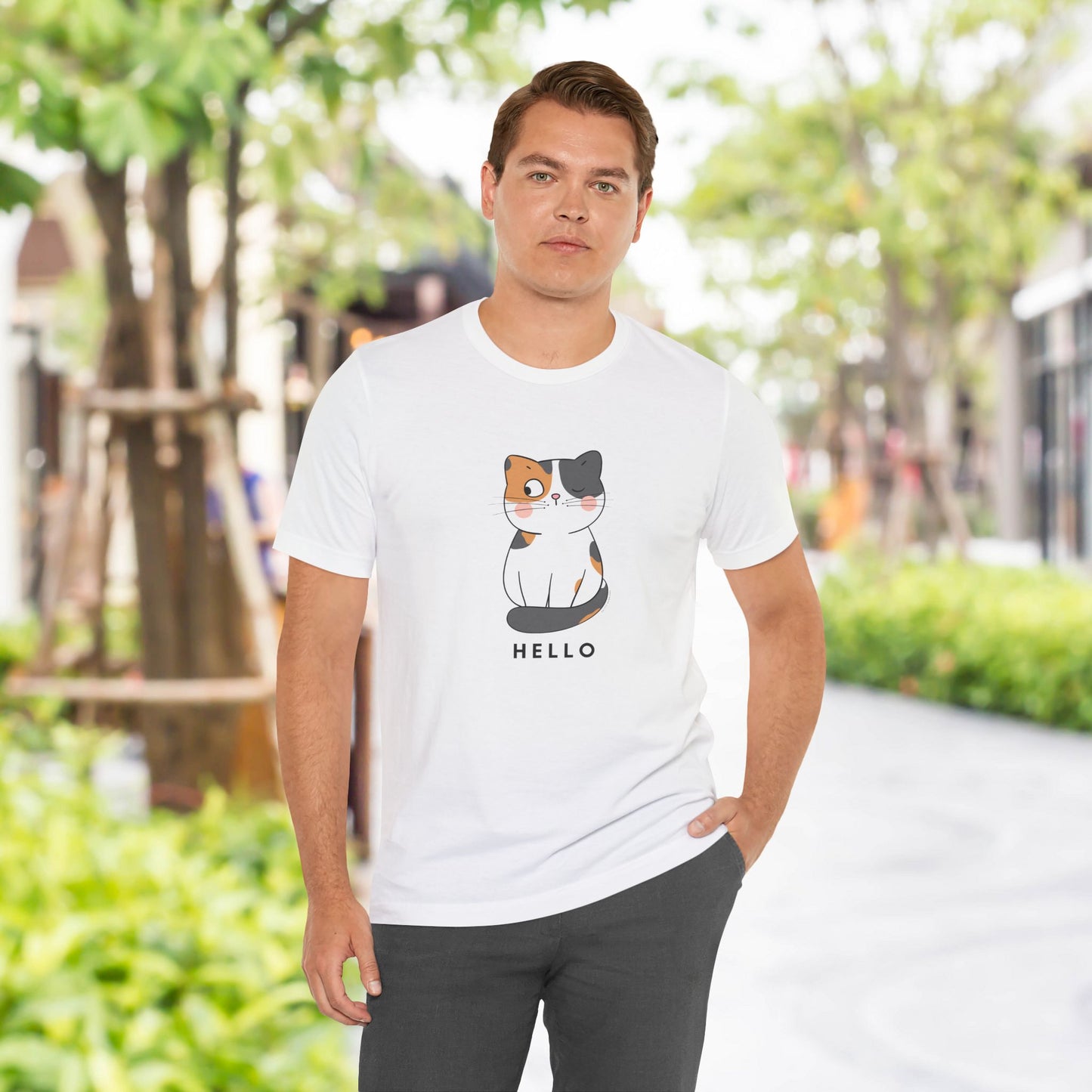 Hello Calico Tee