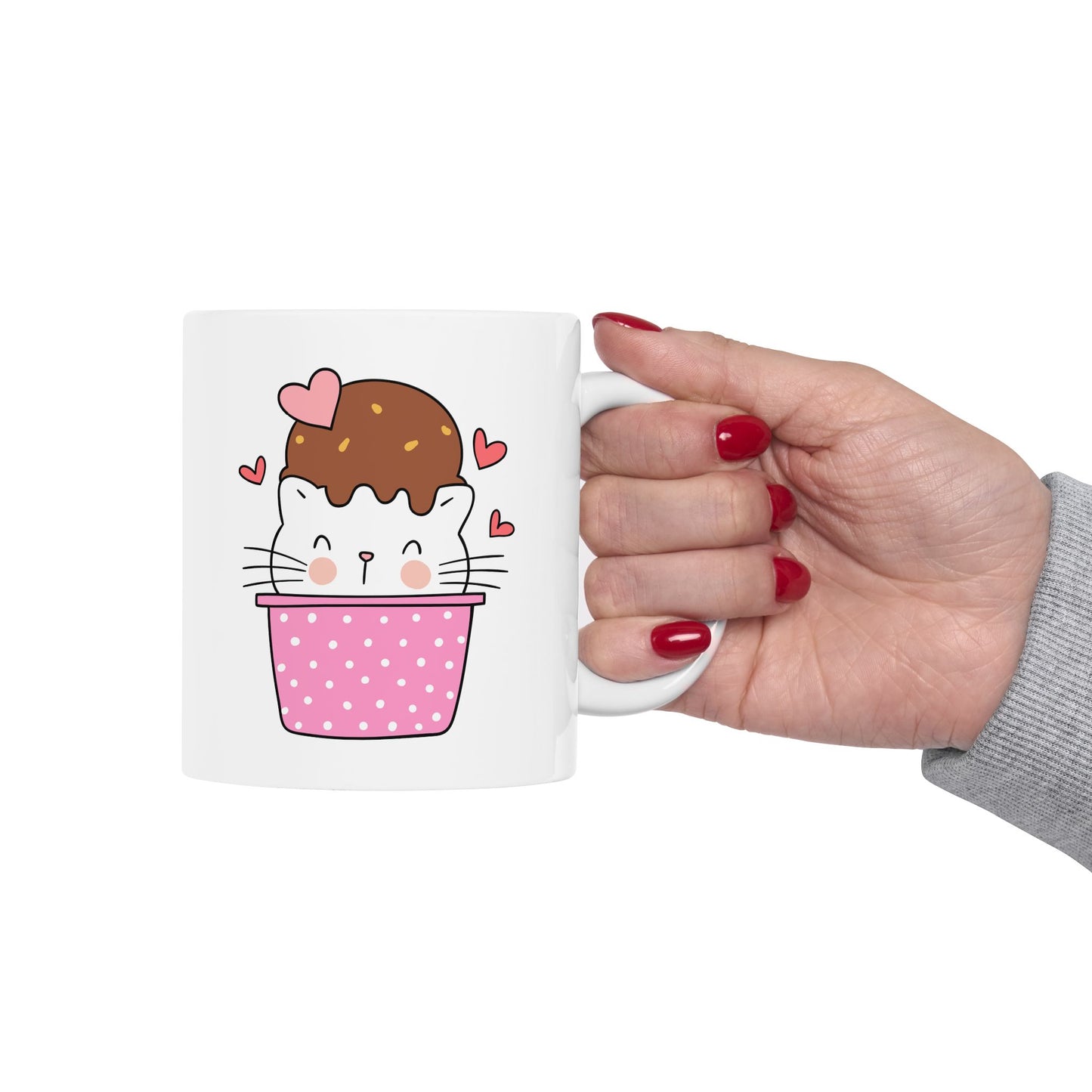 Sweet Treat Kitty Mug