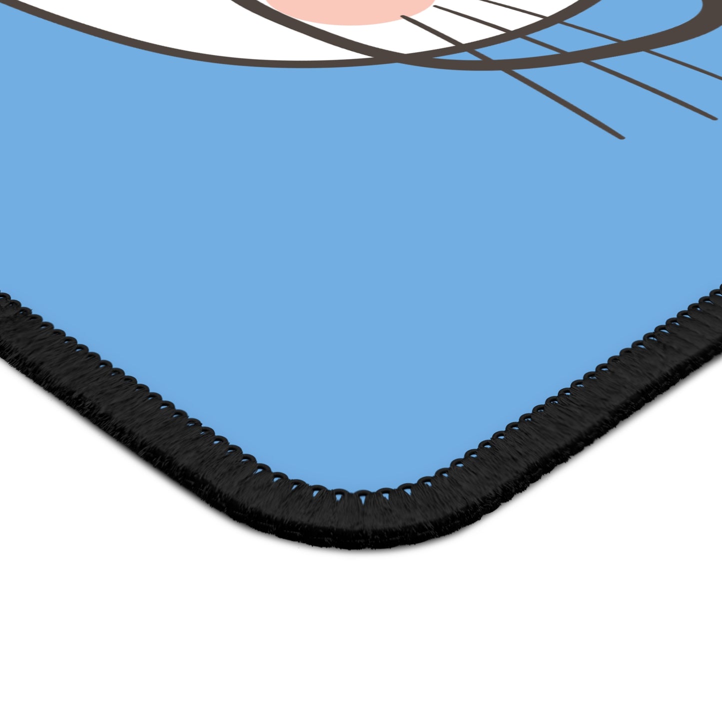 Nerdy Cat Mousepad (Blue)
