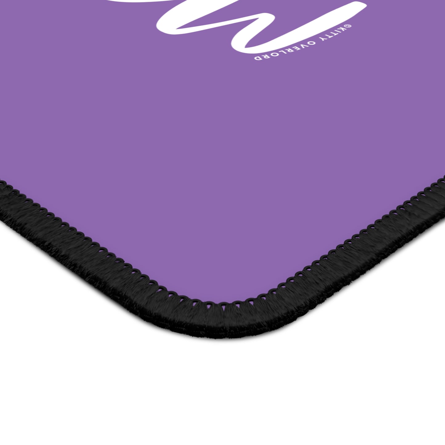 You Had Me At Meow Mousepad (purple)