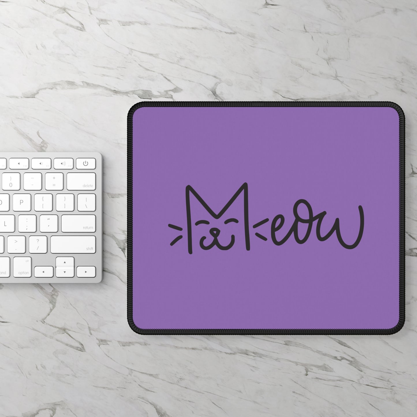 Meow Mousepad (Purple)