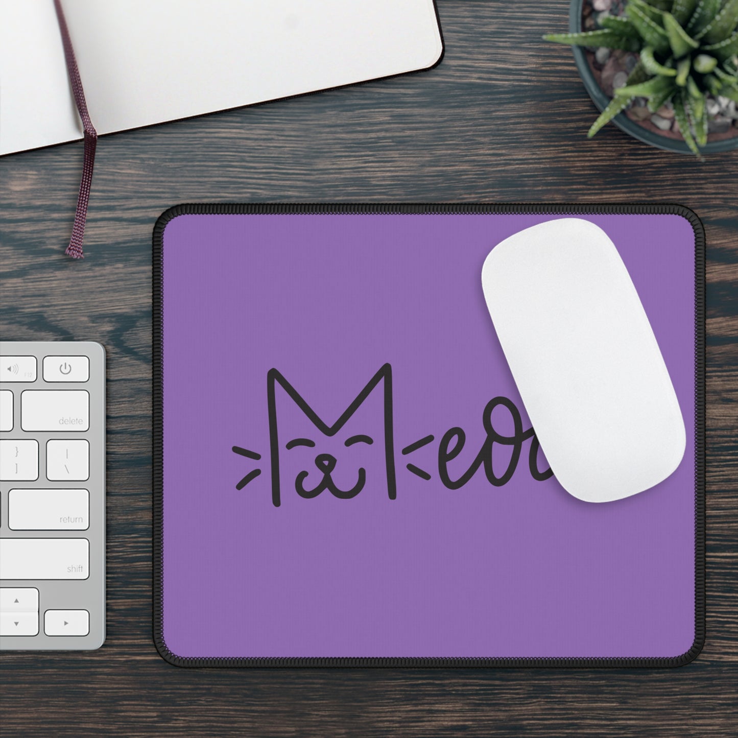 Meow Mousepad (Purple)