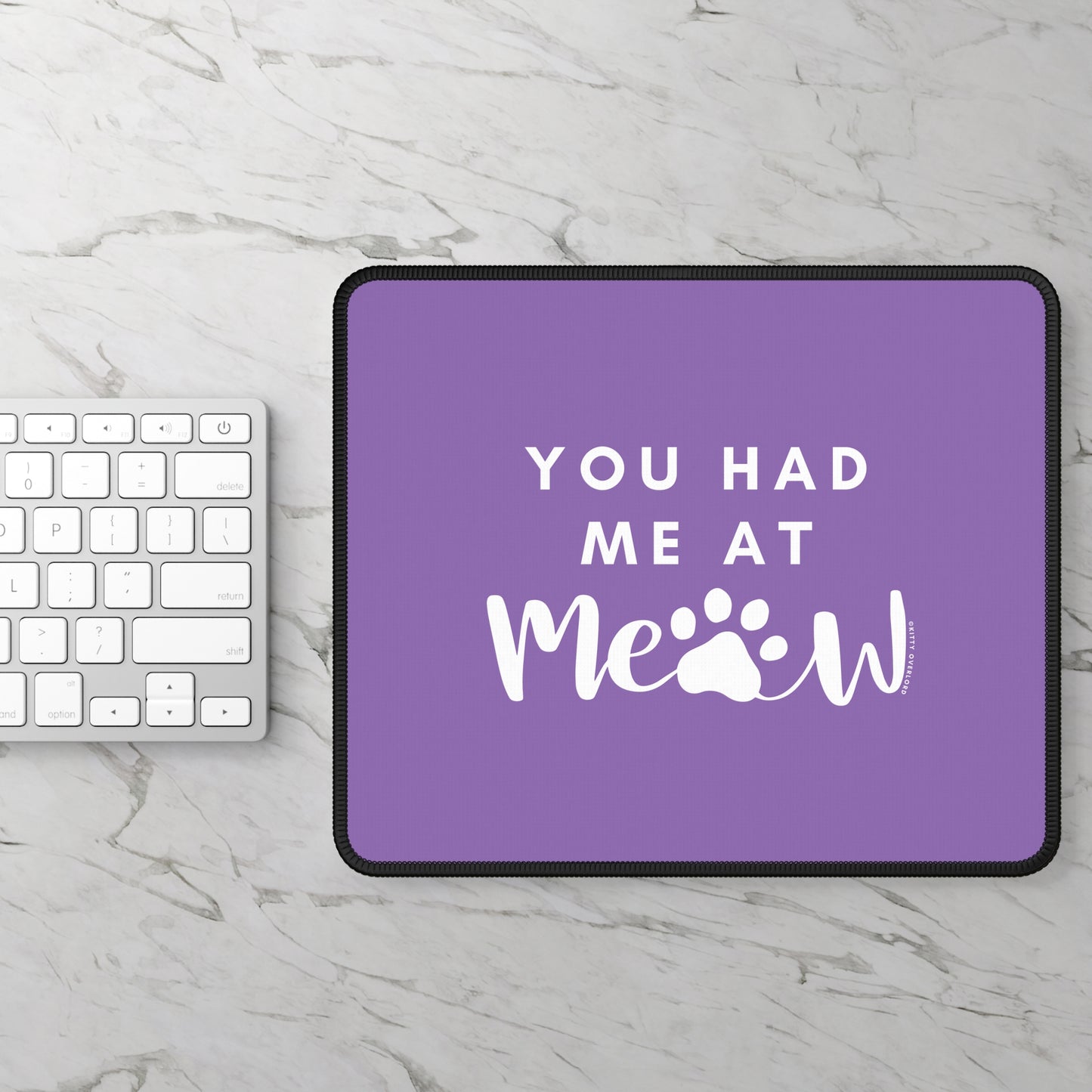 Meow Mousepad (purple)