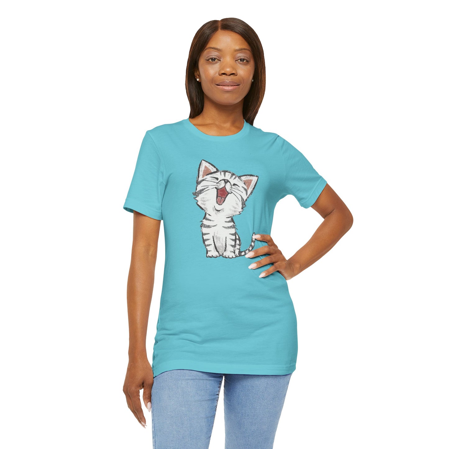 Laughing Kitten Tee