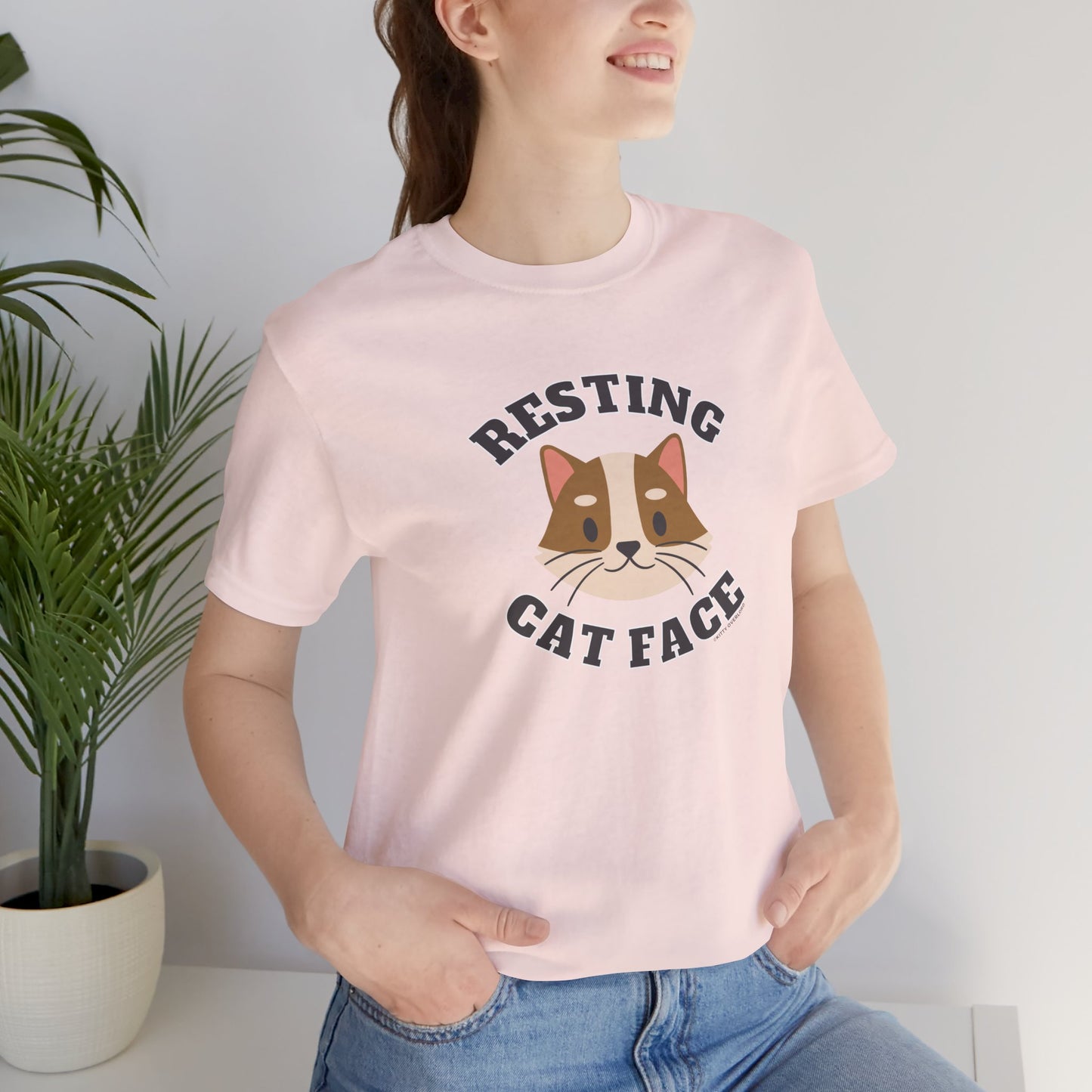 Resting Cat Face Tee