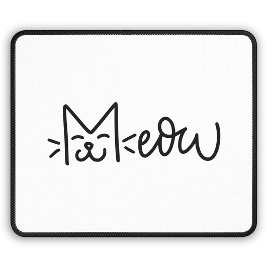 Meow Mousepad (white)