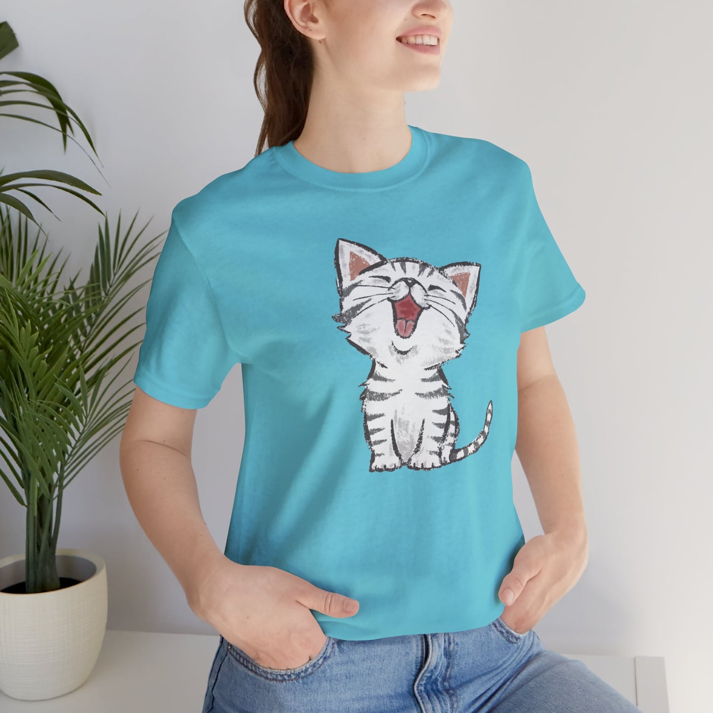 Laughing Kitten Tee