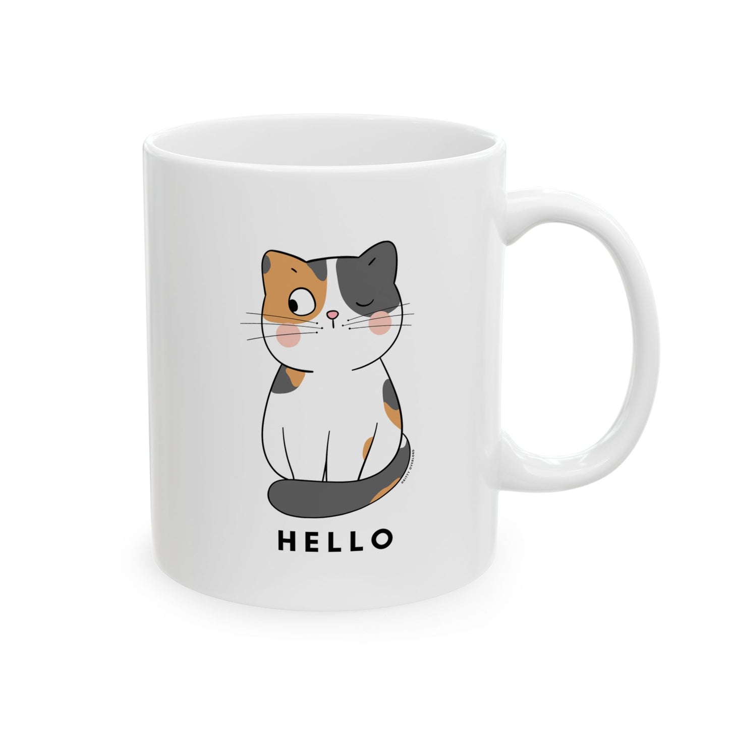 Hello Calico Mug