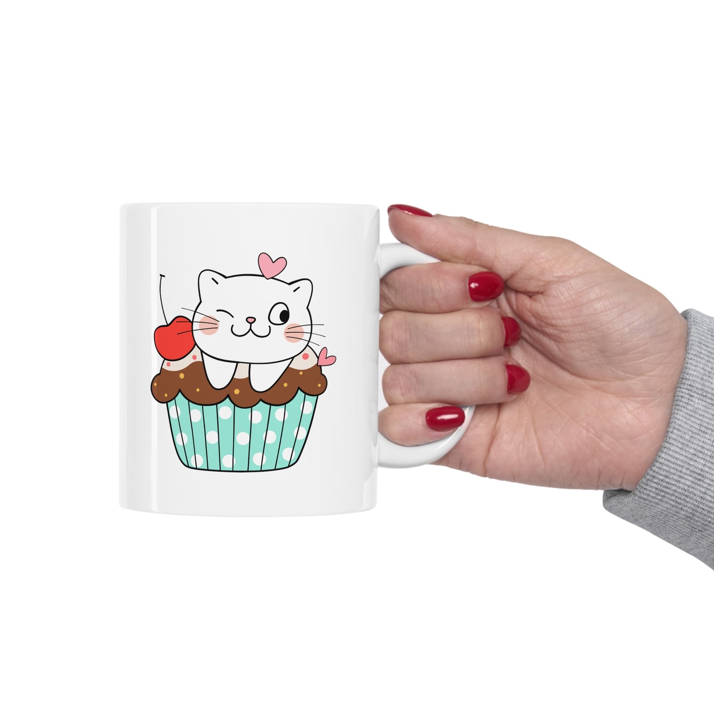 Cupcake Kitty Mug