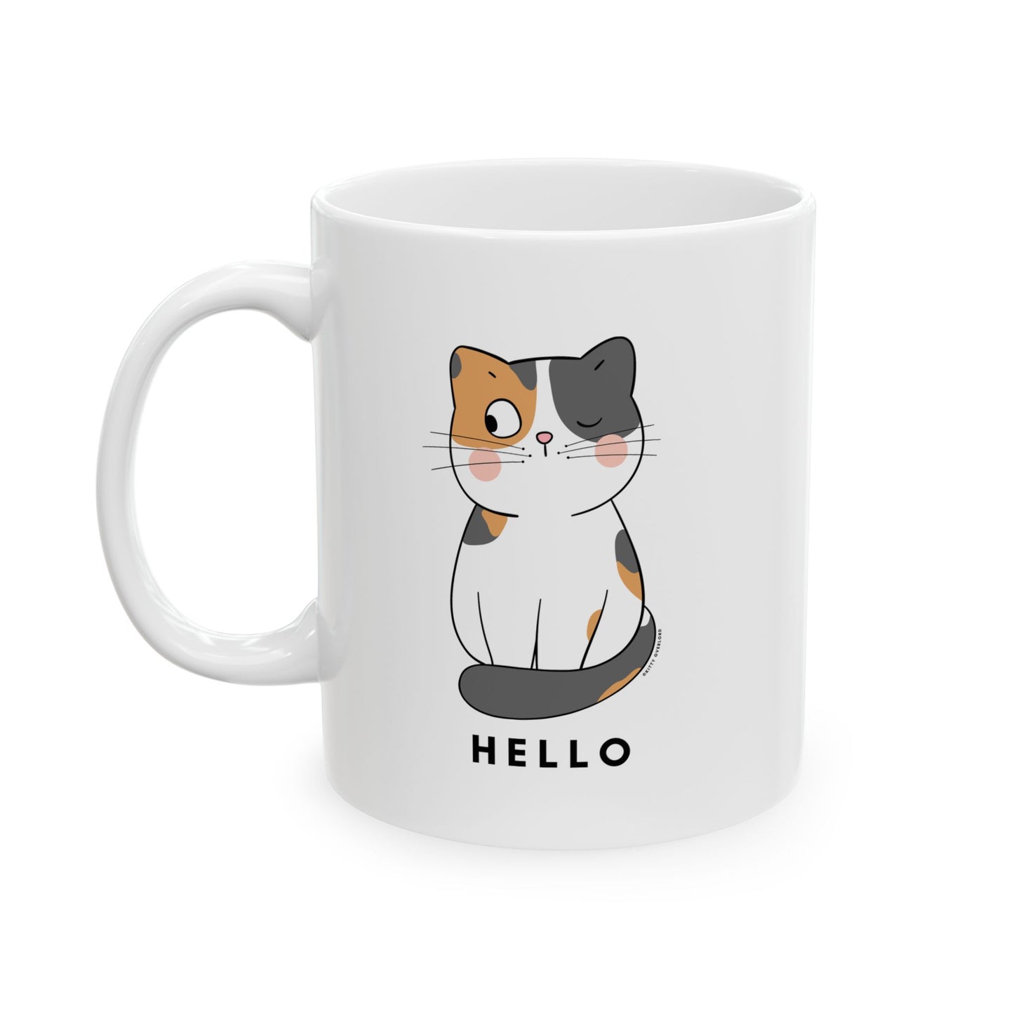 Hello Calico Mug
