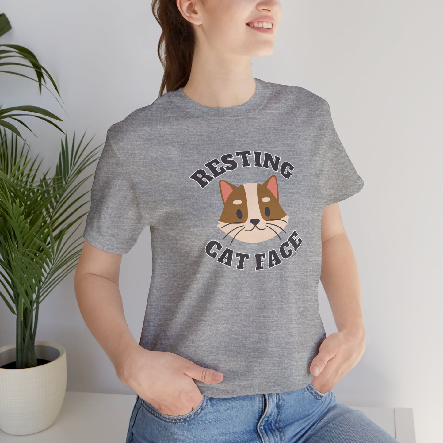 Resting Cat Face Tee
