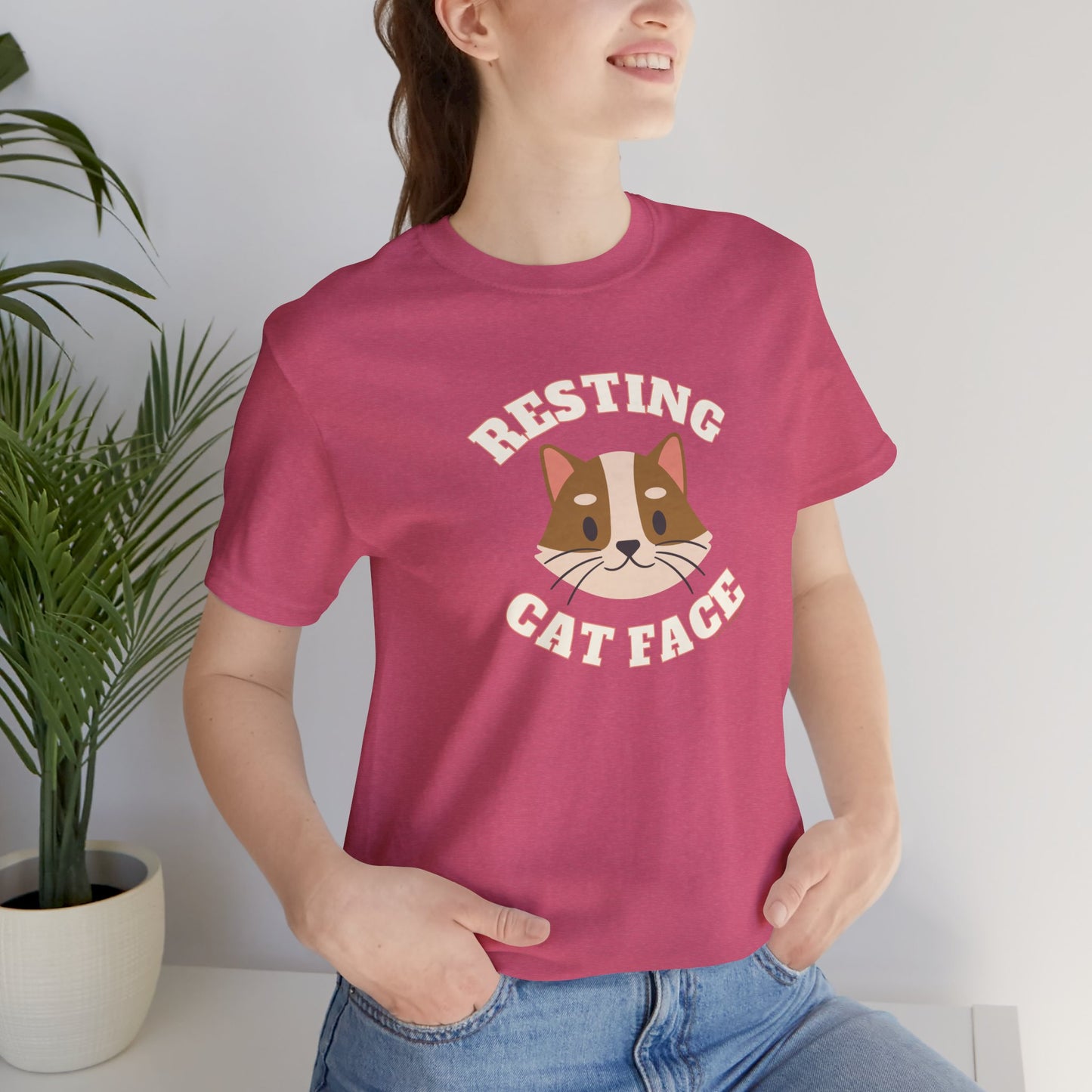 Resting Cat Face Tee