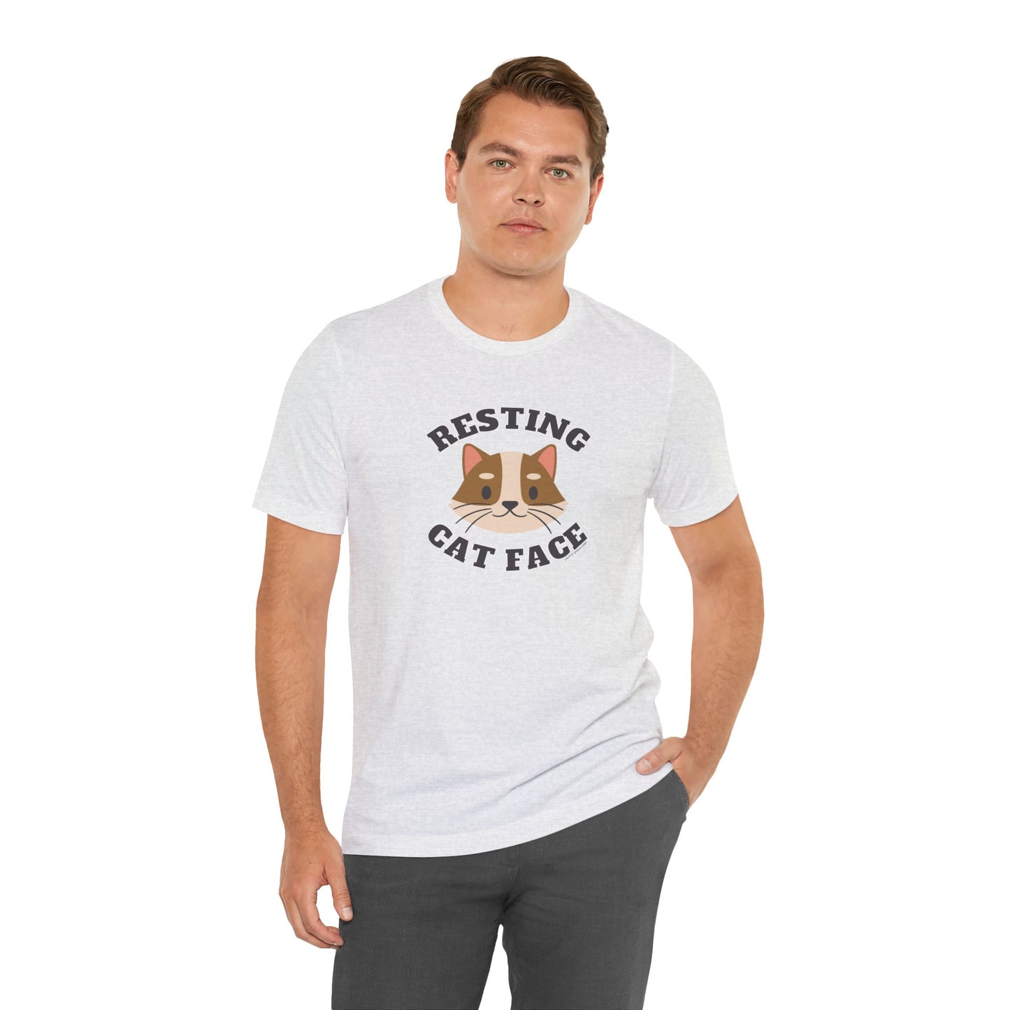 Resting Cat Face Tee