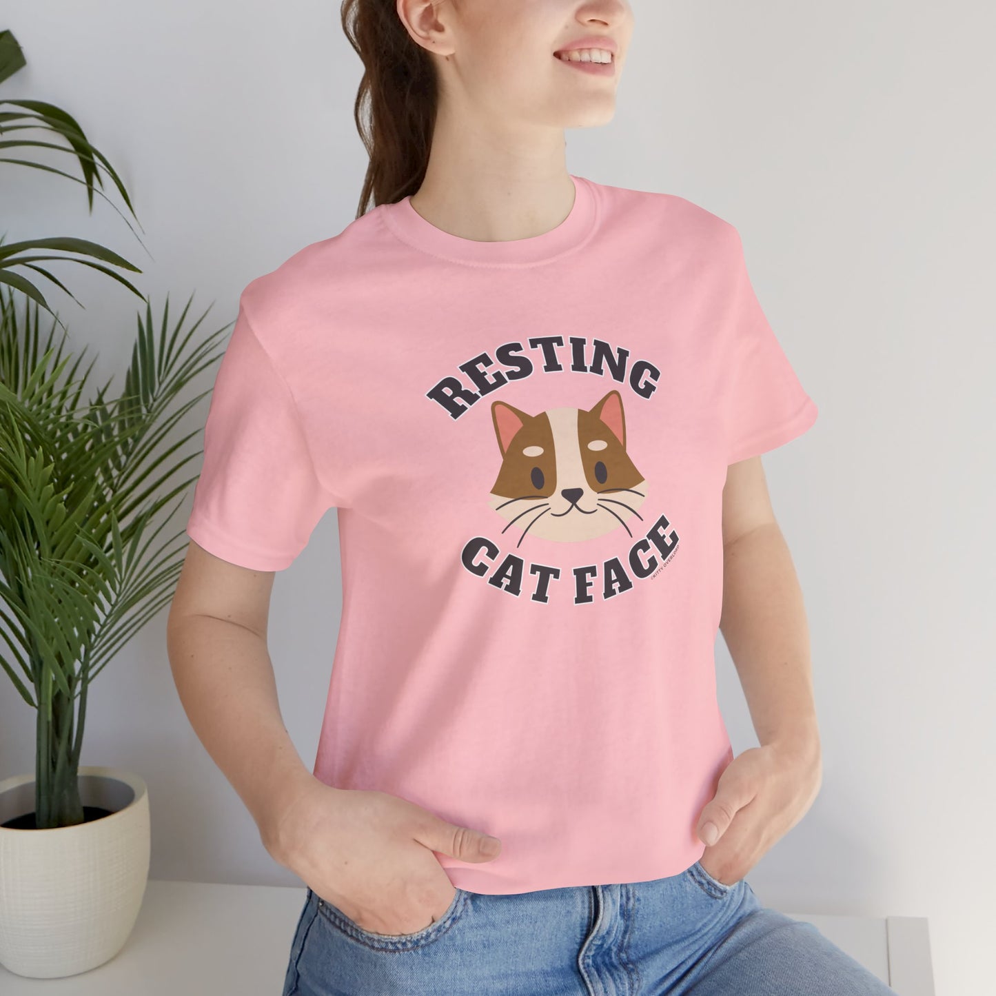 Resting Cat Face Tee