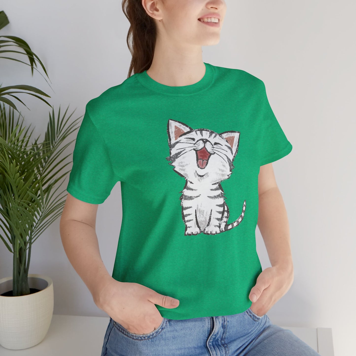 Laughing Kitten Tee