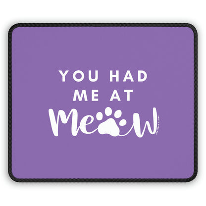 Meow Mousepad (purple)