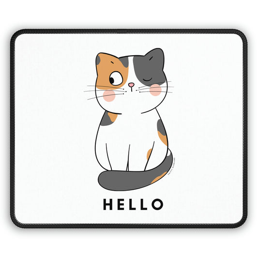 Hello Calico Mousepad