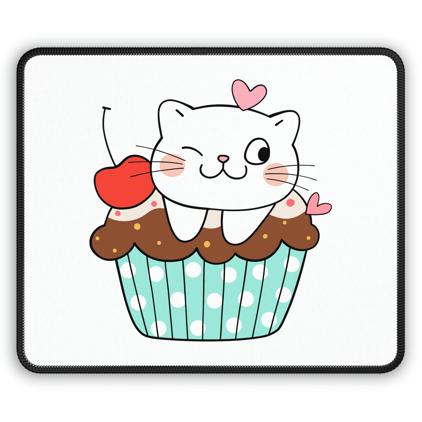Cupcake Kitty Mousepad